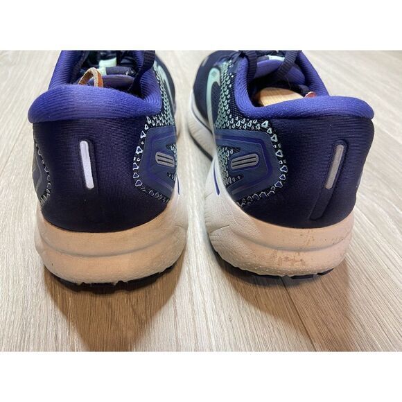 Brooks Ghost 14 Shoes Womens 10 Blue Running Walking Athletic Sneakers‎ Jog Walk - Picture 6 of 12